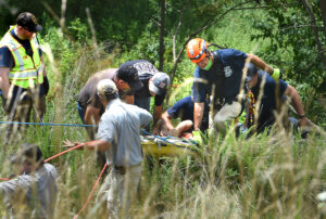 Injured rock climber rescued after fall